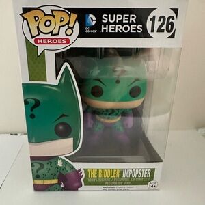 Funko Pop Heroes The Riddler Impopster Figure